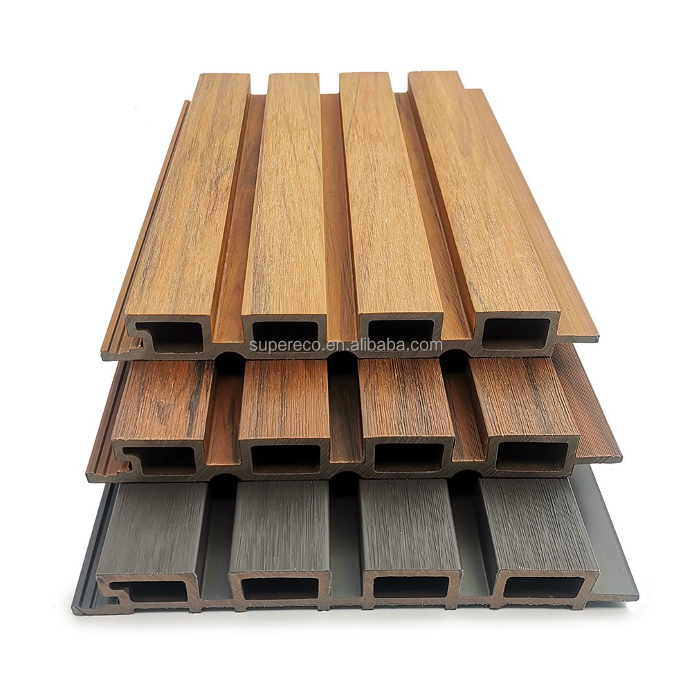 New Environmental Protection outdoor Wood-plastic Wall panel ,Waterproof Anti-slip And Anti-corrosion Great Wall Board