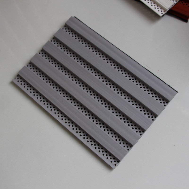 Interior sound-absorbing boards waterproof wpc wall panel wooden cladding panel decor flexible wall cladding panels