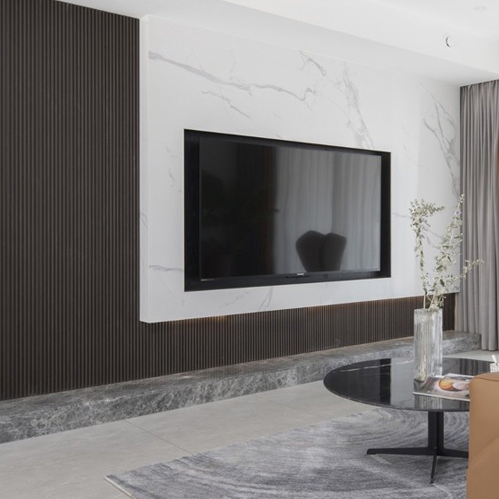 Interior sound-absorbing boards waterproof wpc wall panel wooden cladding panel decor flexible wall cladding panels
