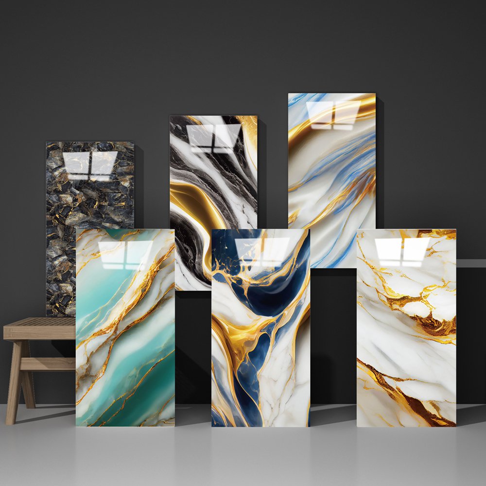 PVC Modern Design Wall Stickers Waterproof Peel And Stick Wallpaper High Quality Wall Panel For Decoration Interior