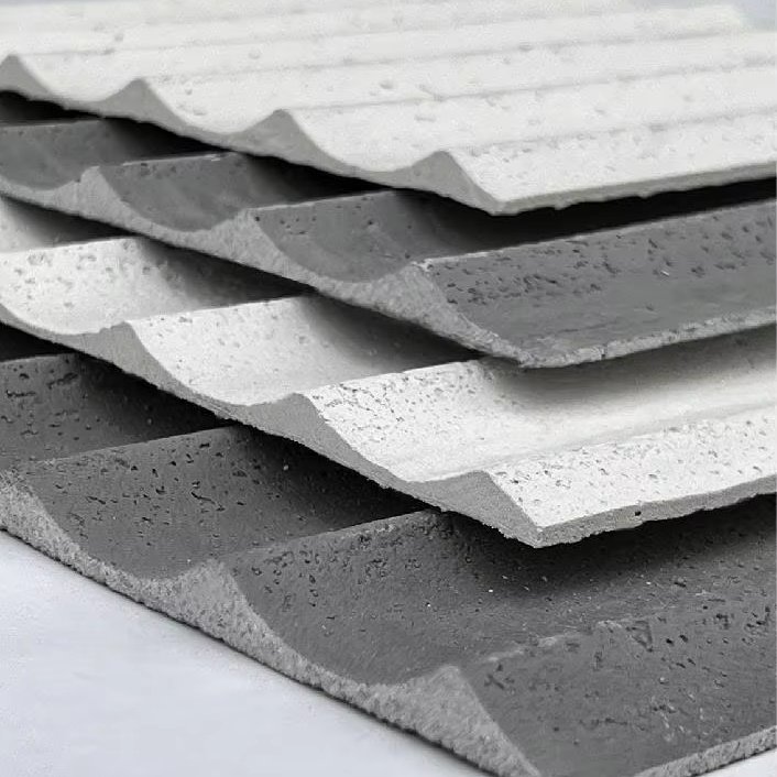 Minimalist Style Flexible Stone Ripple Board Wall Cladding Tile Thin and Light MCM Flexible Clay Low Price Decoration Board