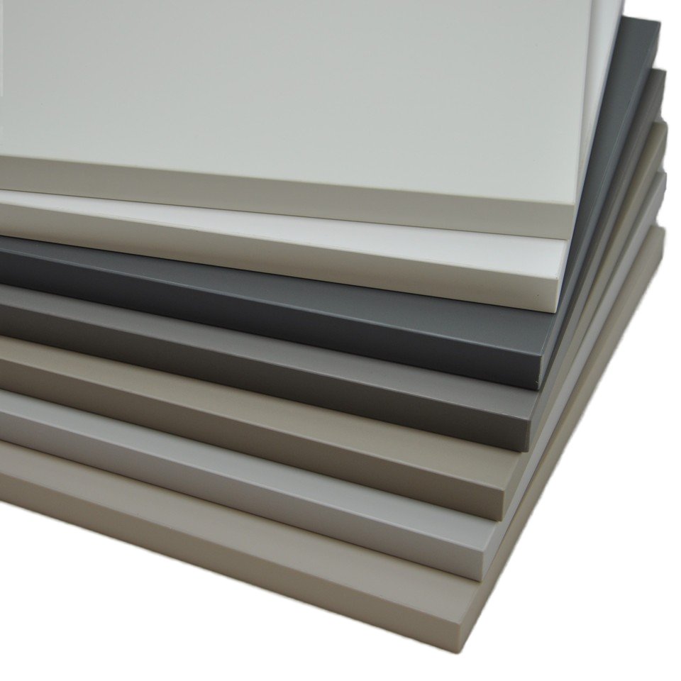 HANNA Anti-pollution White PET-SMR Laminated E0 Moisture-proof MDF board Eco-friendly MDF board waterproof 1220*1745*18mm