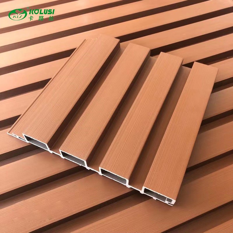 Siding Co-extrusion External Cladding Weatherproof Wooden Grain Wpc Wall Panels Boards For Outdoor Decor