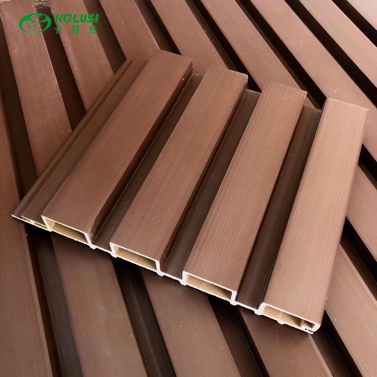 Siding Co-extrusion External Cladding Weatherproof Wooden Grain Wpc Wall Panels Boards For Outdoor Decor