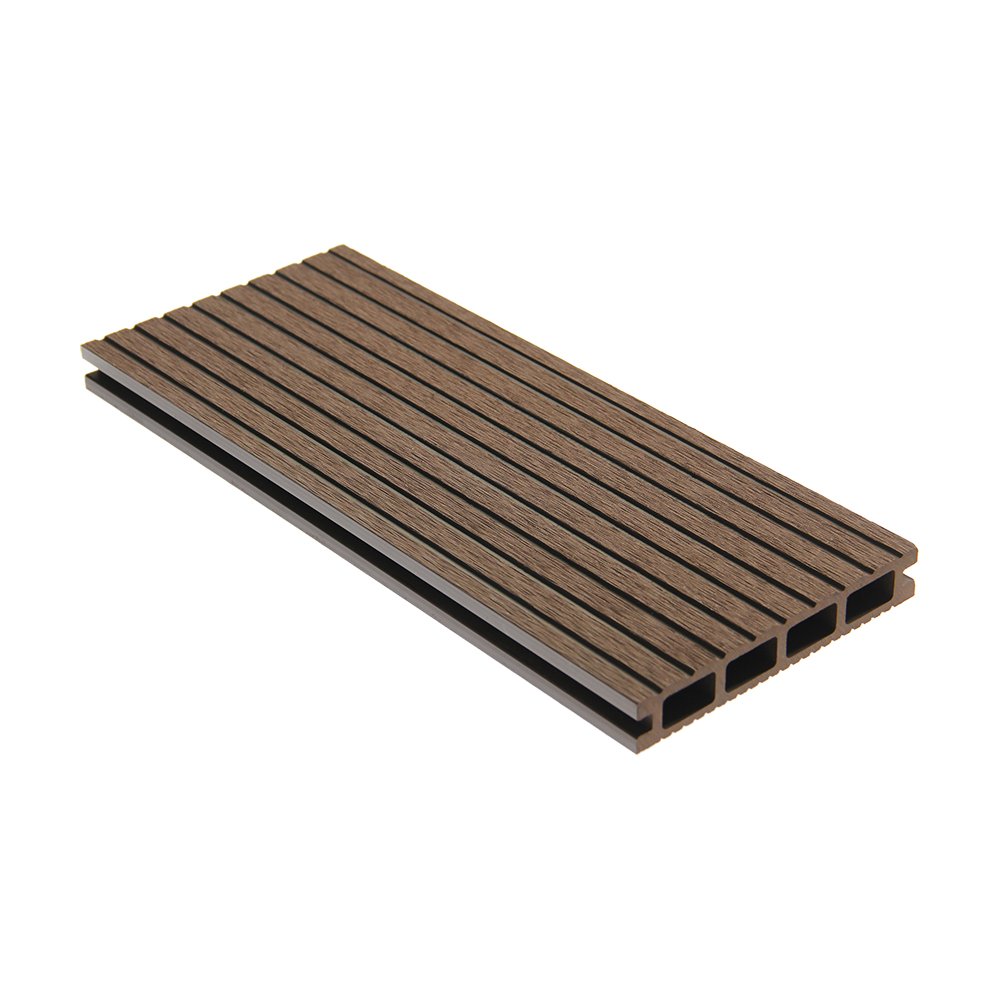 High quality outdoor swimming pool wpc wood -plastic composite decking board composite design solid wpc decking on sale