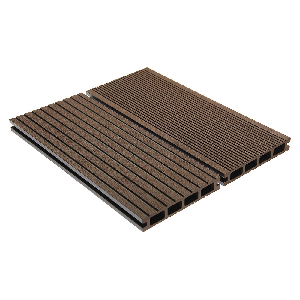 High quality outdoor swimming pool wpc wood -plastic composite decking board composite design solid wpc decking on sale