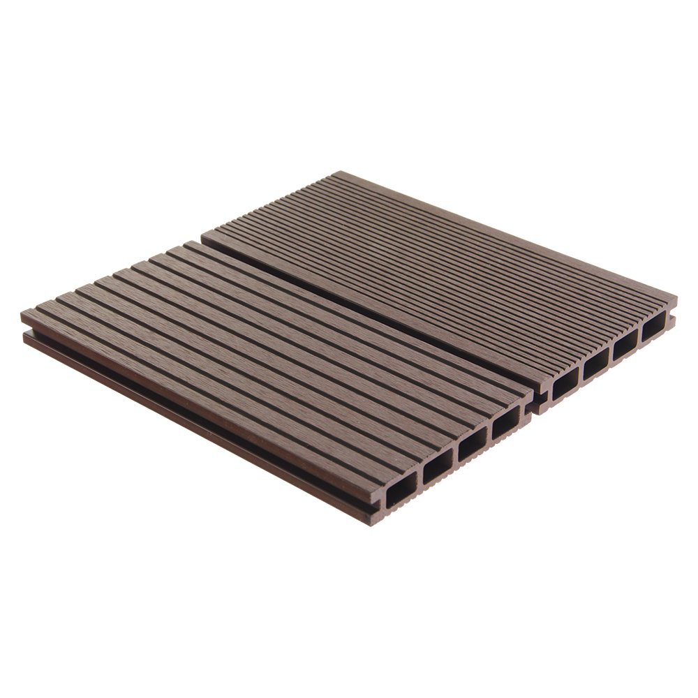 High quality outdoor swimming pool wpc wood -plastic composite decking board composite design solid wpc decking on sale