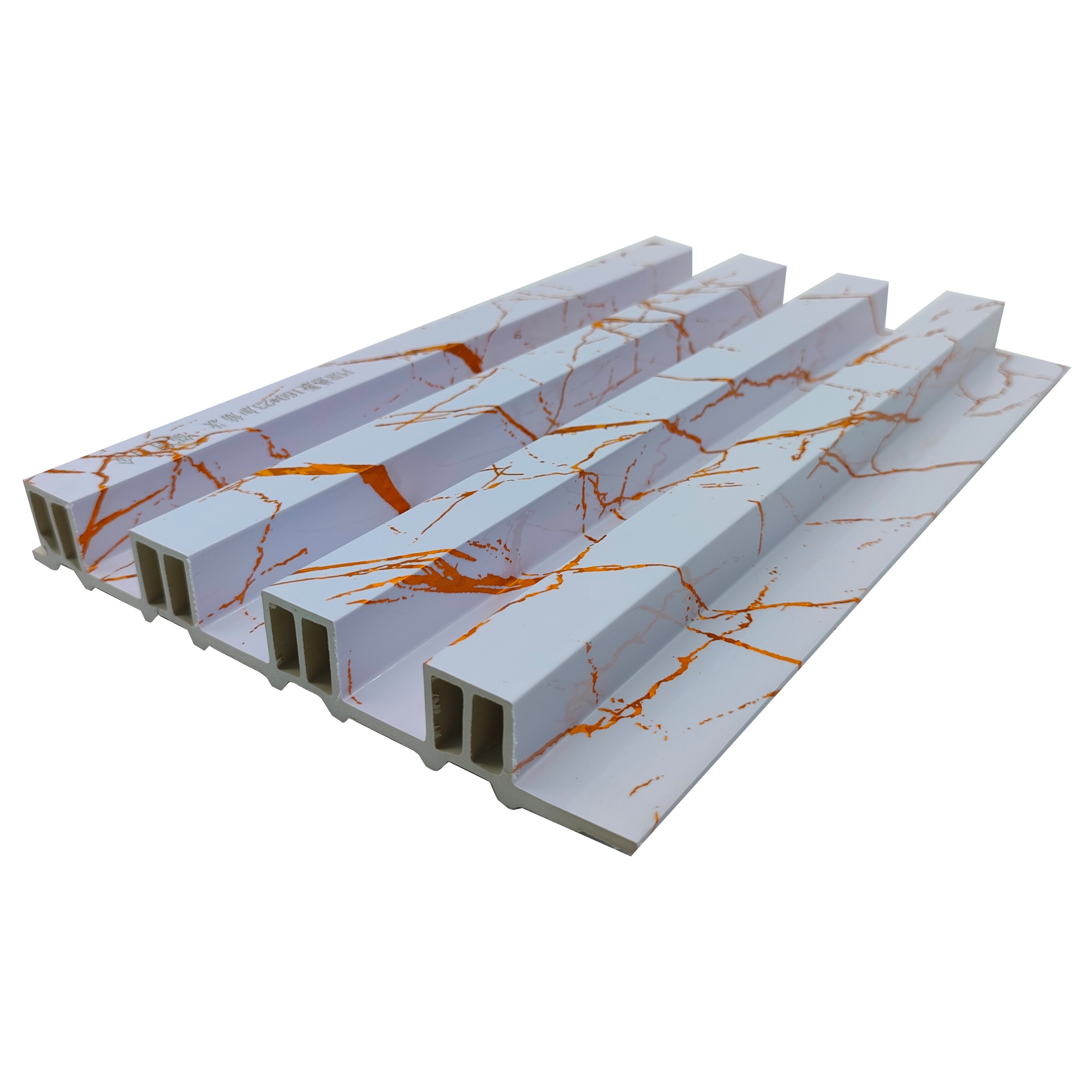 Modern Waterproof 3d Decorative Background Boards PVC Wall Panel WPC Grille Panel