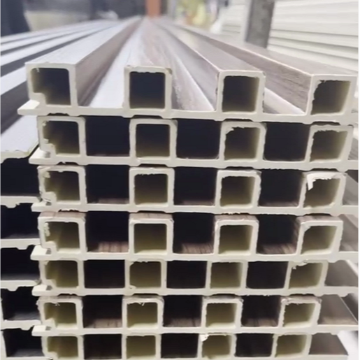 2021 New Hollow wood fireproof and waterproof boards Acoustic panel wall For home decoration WPC Wall Panel other boards