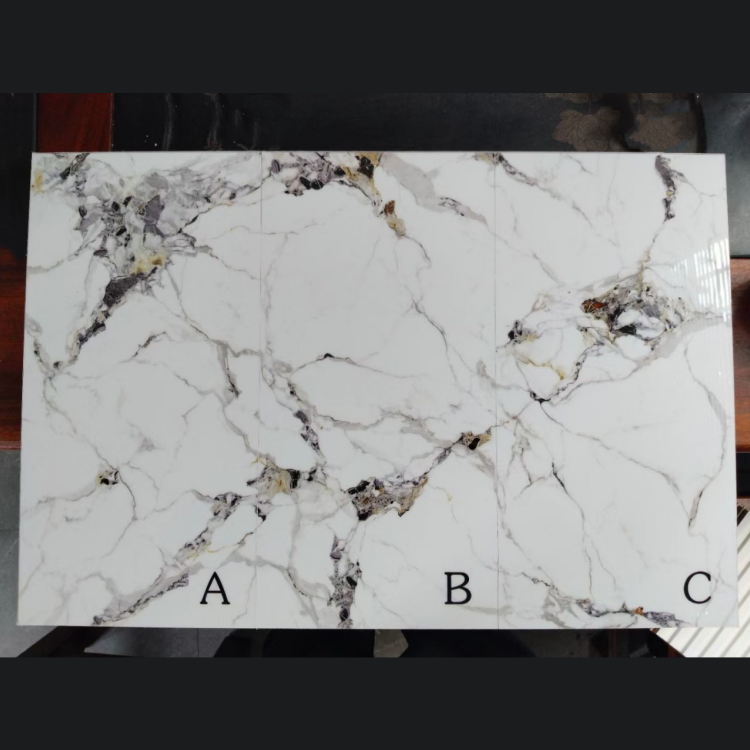 Marble Pvc Foam Sheet Decorative Texture Board Interior Decor Pvc 3D Wall Panel Lamina Artificial De Marmol