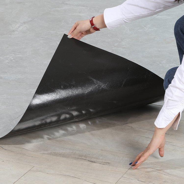 Flooring for Hospitals Dark Color Marble Style Block Dry Back Waterproof Carpet Flooring PVC Vinyl SPC Flooring Tile Board