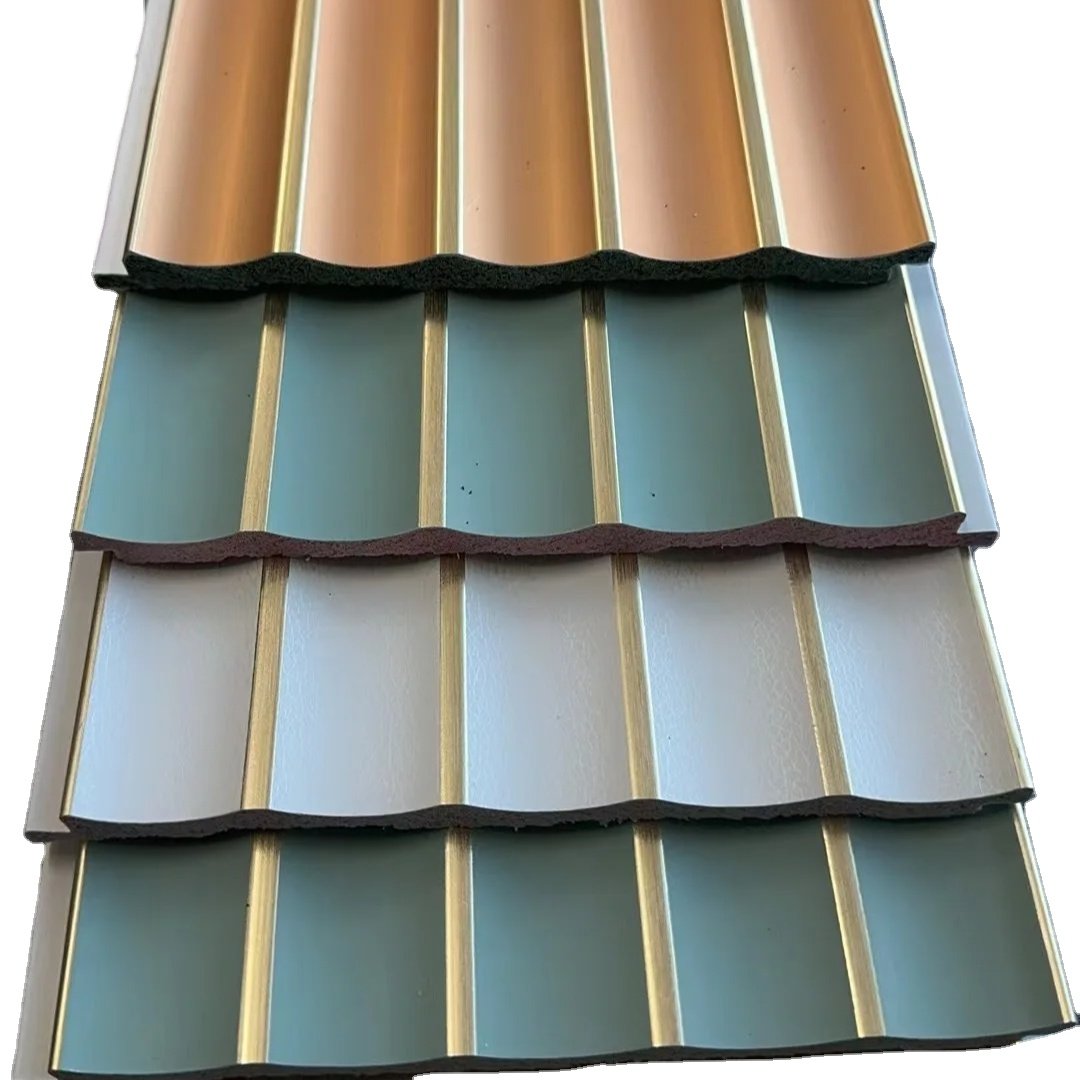 PS panel manufacturers new design decoration boards interior wood plastic sheet Integrated Wallboard