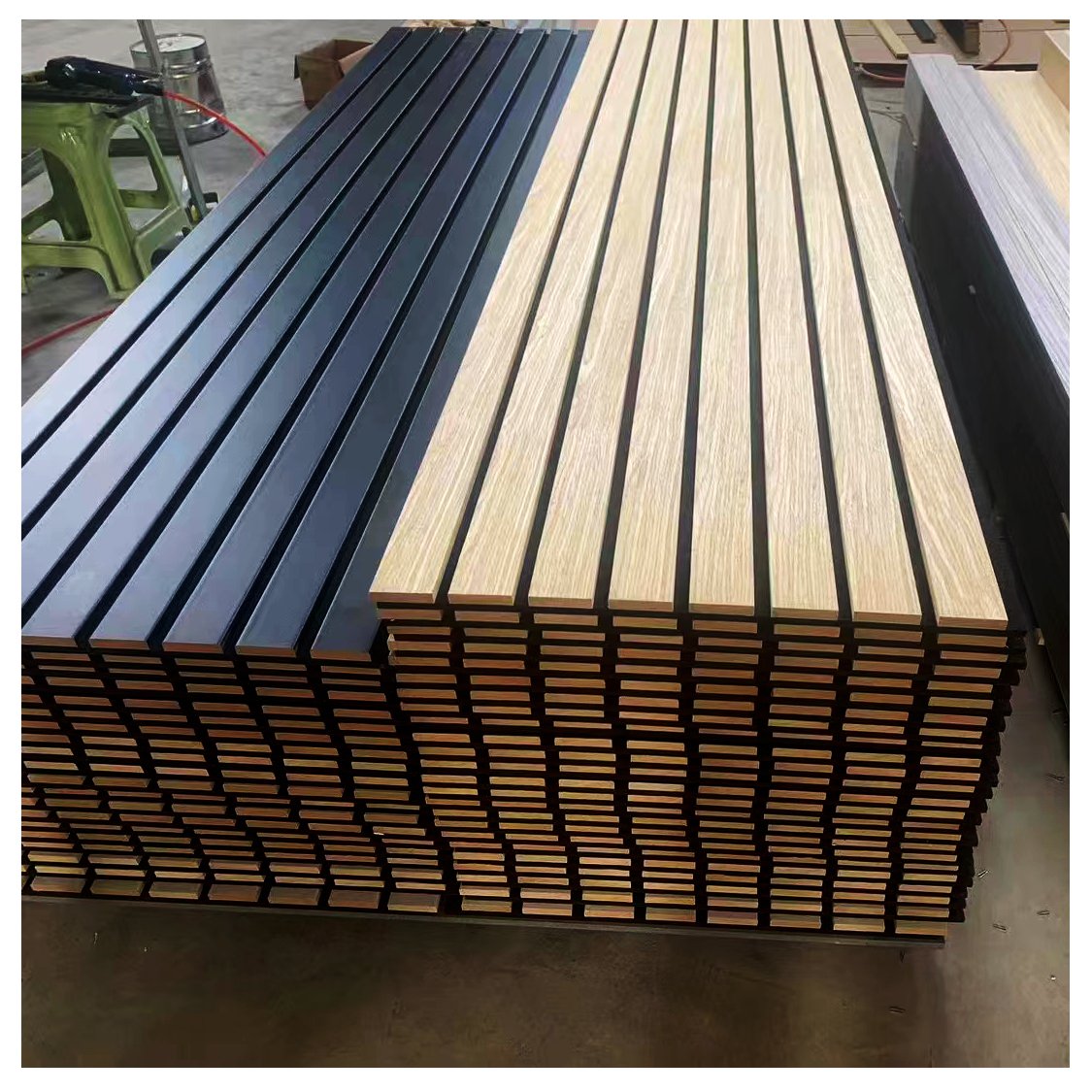 Modern Design Curved Acoustic Wall Panels-Flexible MDF for Soundproofing in Apartments