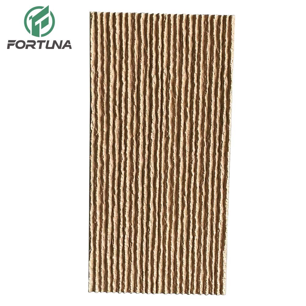Waterproof Fireproof Light weight polyurethane PU material faux stone siding 3d decorative wall panel