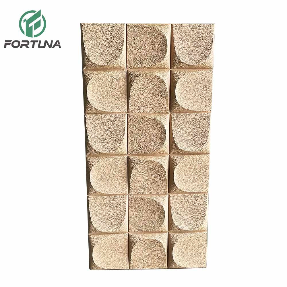 Waterproof Fireproof Light weight polyurethane PU material faux stone siding 3d decorative wall panel