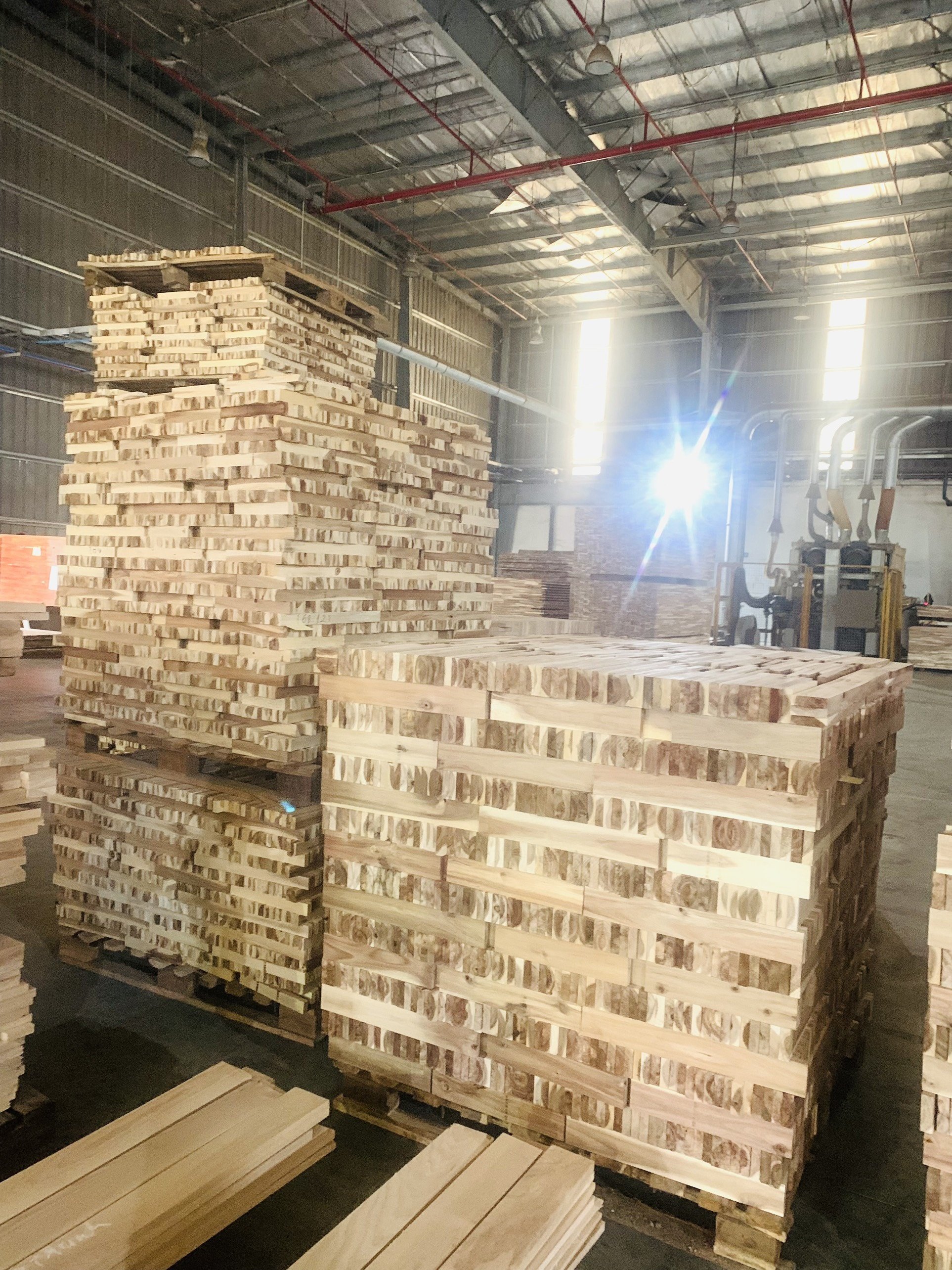 Finger Jointed Panel Solid Furniture Pnaels Edge Glued Panel from Vietnam Acacia Wood Finger Joint Board