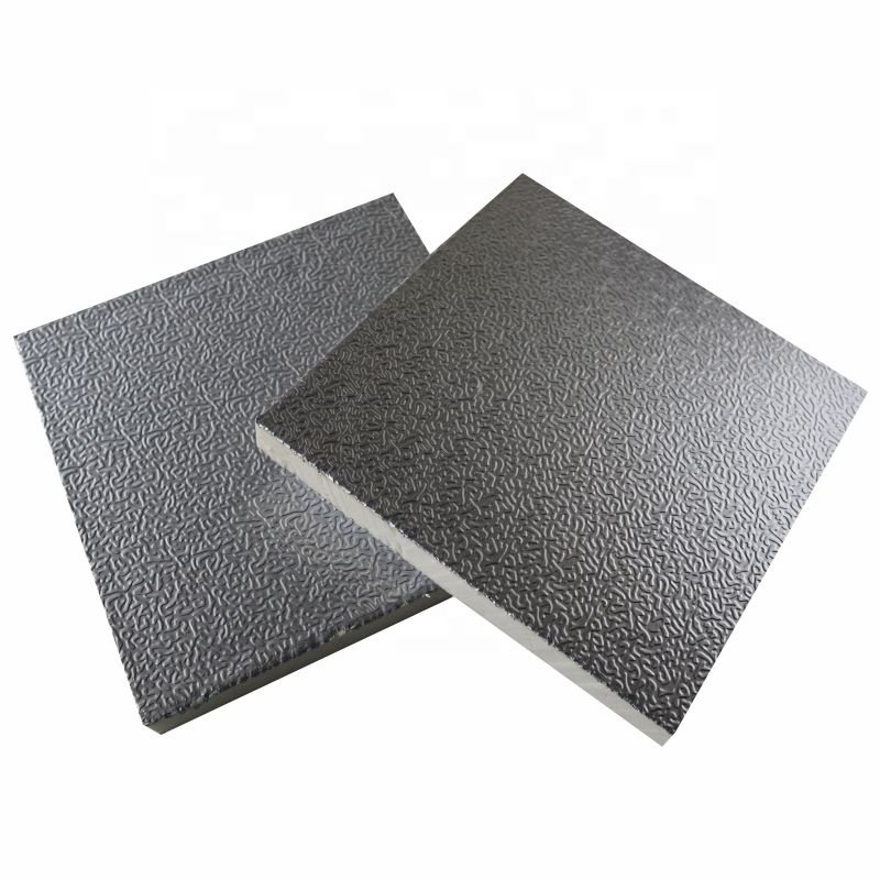 Non-toxic and harmless Aluminum foil PIR/PU insulation panel pre-insulated ducts composite board