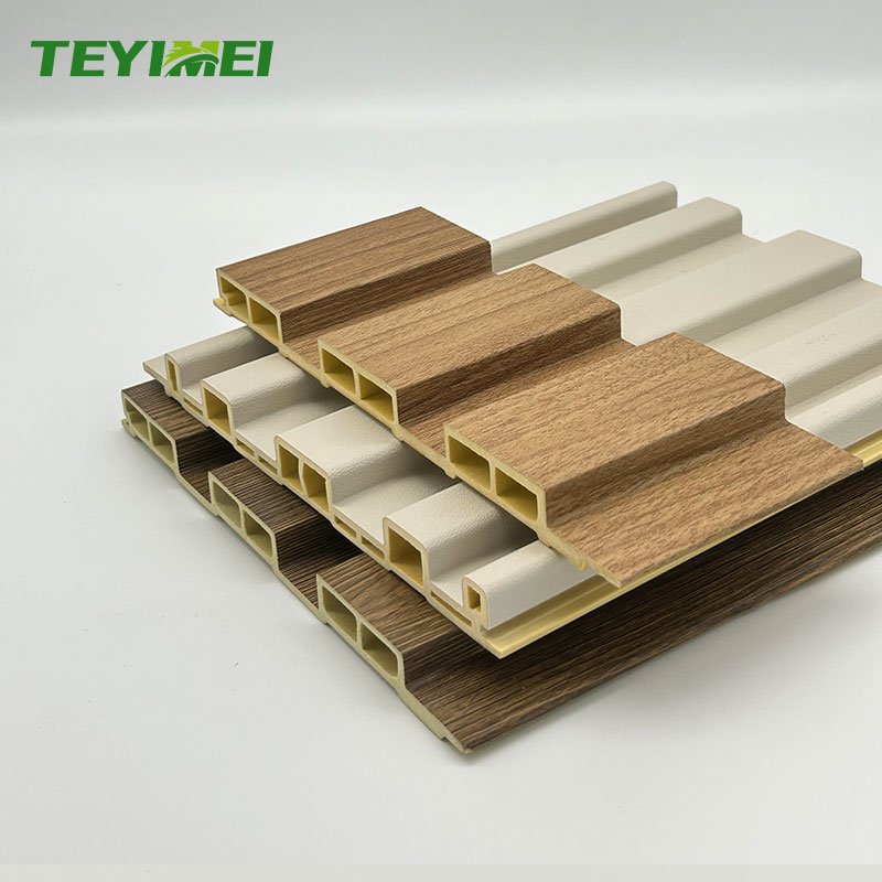 TEYIMEI Manufacturer Waterproof Interior Decoration Wall Cladding Board 3d Pvc WPC Eco-friendly Wall Panel
