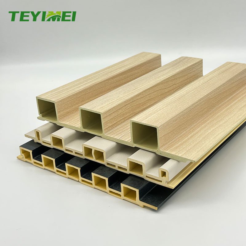 TEYIMEI Manufacturer Waterproof Interior Decoration Wall Cladding Board 3d Pvc WPC Eco-friendly Wall Panel