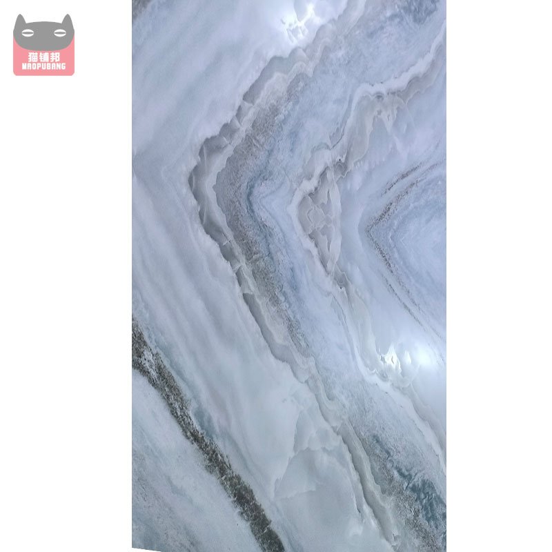 1.22*2.44m 3D High Glossy Home Decoration UV Marble Board PVC Sheet
