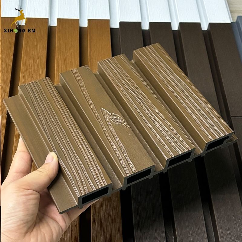 JSXH High Quality 26mm Thick Pest Resistance Co-Extruded Wpc Outdoor Decking Board Panel Wpc Wall Cladding Panel WPC Board