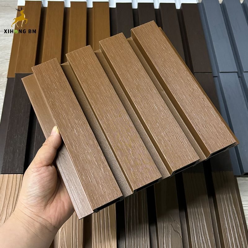 JSXH High Quality 26mm Thick Pest Resistance Co-Extruded Wpc Outdoor Decking Board Panel Wpc Wall Cladding Panel WPC Board
