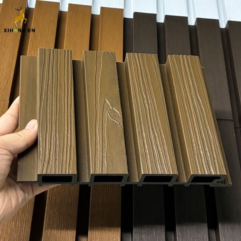 JSXH High Quality 26mm Thick Pest Resistance Co-Extruded Wpc Outdoor Decking Board Panel Wpc Wall Cladding Panel WPC Board
