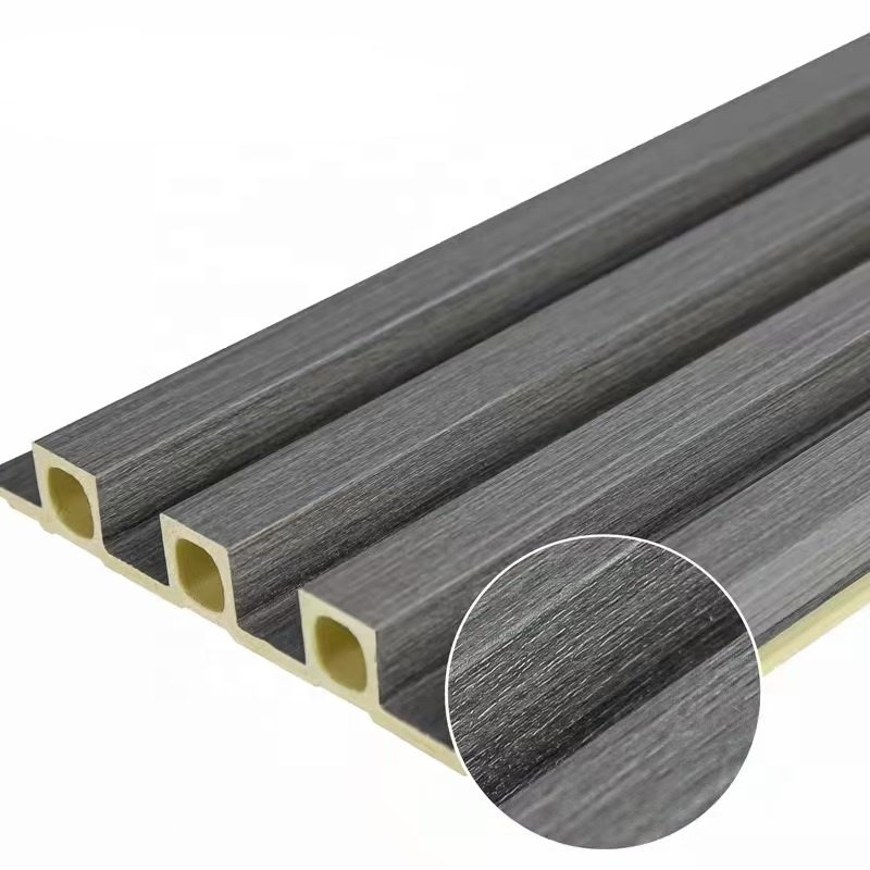 decorative wall design 3d wpc slatwall panel Sheet decoration slat wall panels board