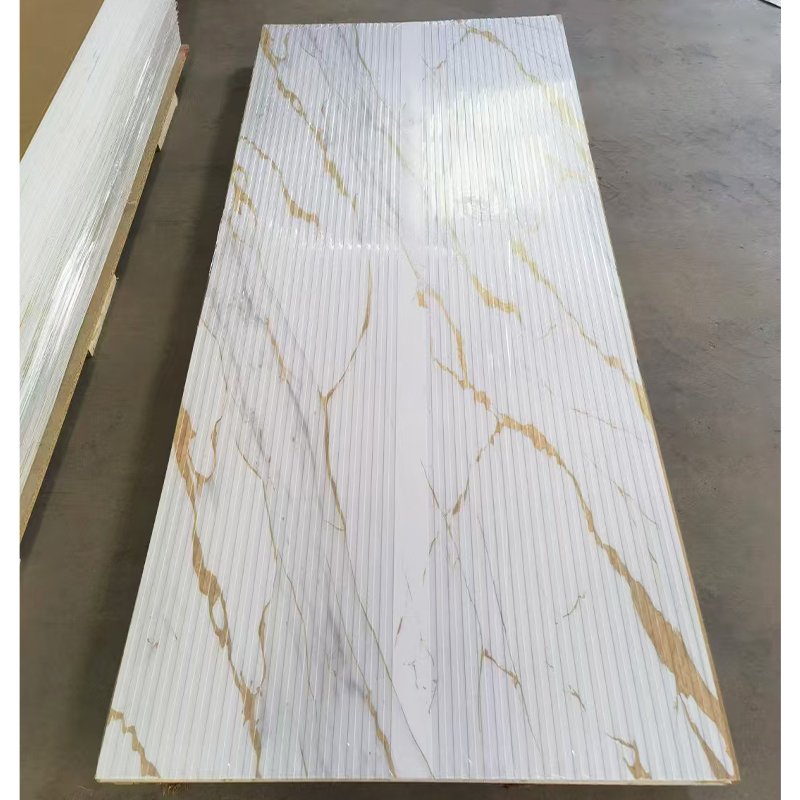 China factory direct PVC high glossy marble sheet UV board wall panel for interior decoration wall cladding wallboard designs