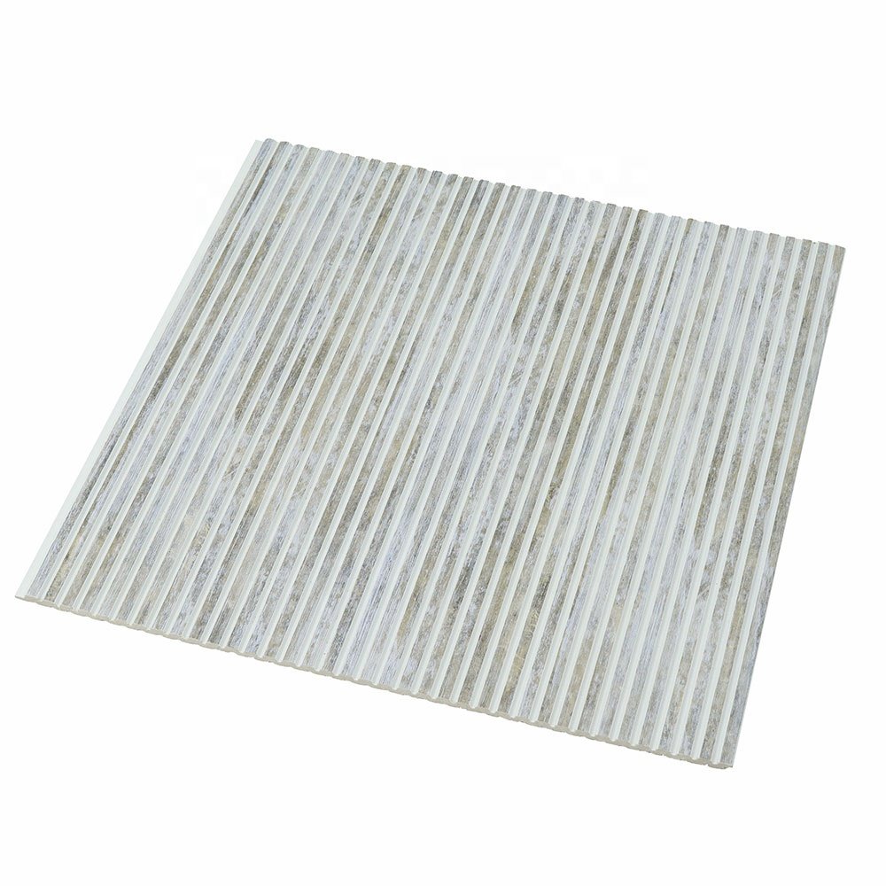 AMER decor 30cm wood instead wall board panel easy istall polystyrene PS wall panel