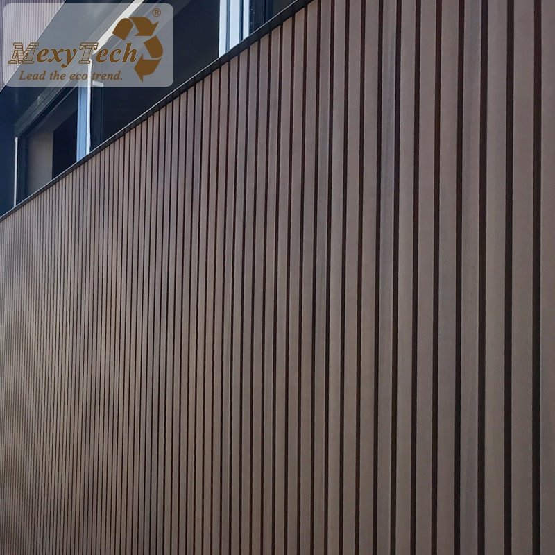 Latest compositee Timber revestimiento pared exterior Other Boards De Pared outdoor wood plastic composite wpc wall panel