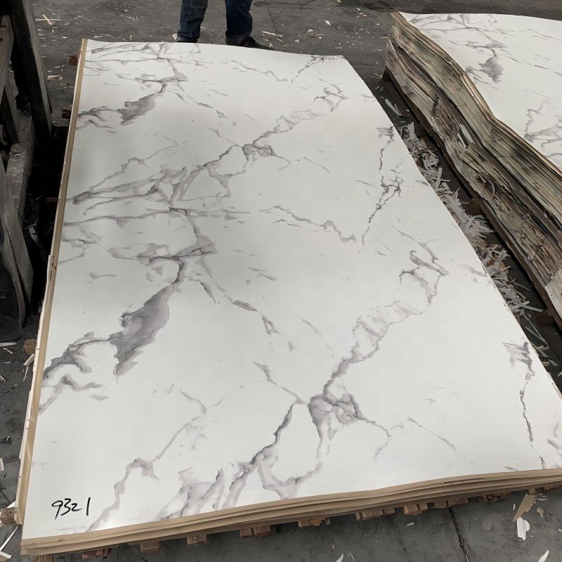 Premium UV Marble Panels KL Films Covered Marble for Luxurious and Durable Interior Finishes Apartment