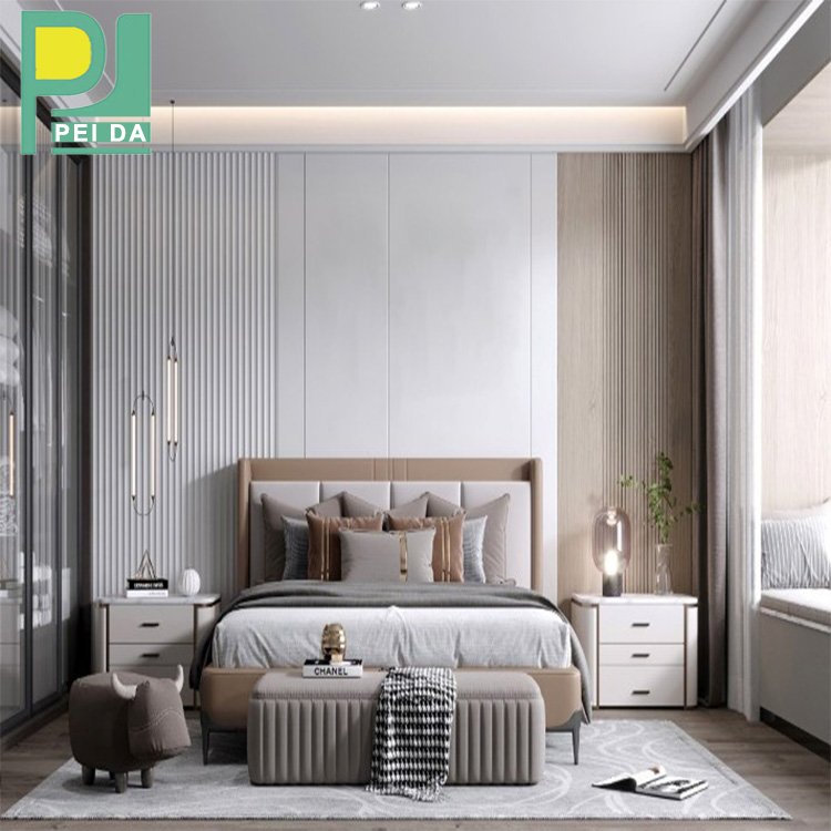 Good Quality Waterproof Wood Plastic Composite Interior WPC Wall Board For Home Decoration