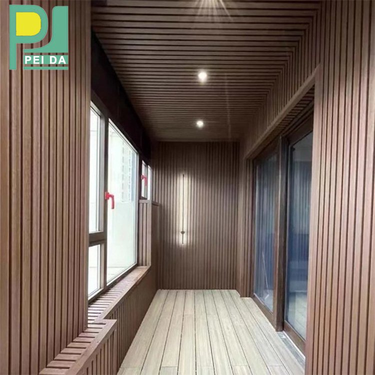 Good Quality Waterproof Wood Plastic Composite Interior WPC Wall Board For Home Decoration