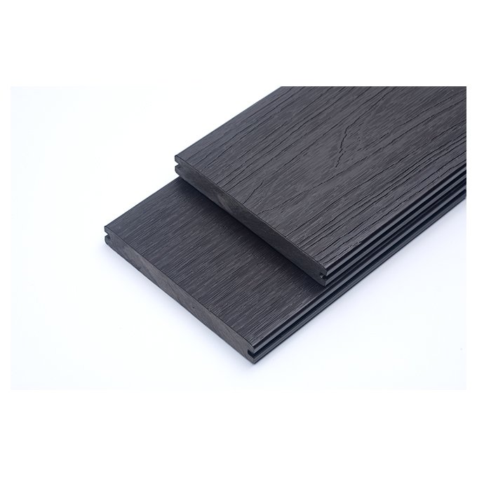 Co-extrusion Grain Capped 3d Other Landscaping Wood Plastic Composite Floor Outdoor Decking Wpc