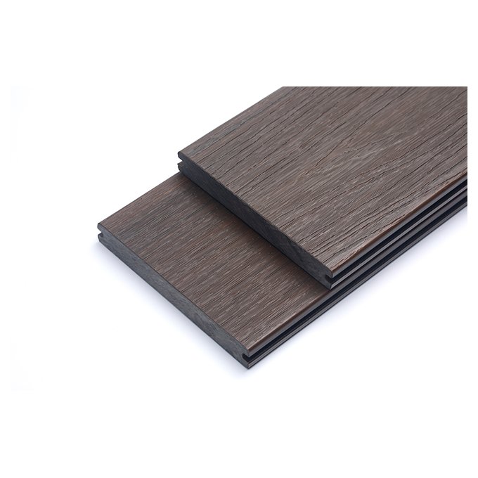 Co-extrusion Grain Capped 3d Other Landscaping Wood Plastic Composite Floor Outdoor Decking Wpc