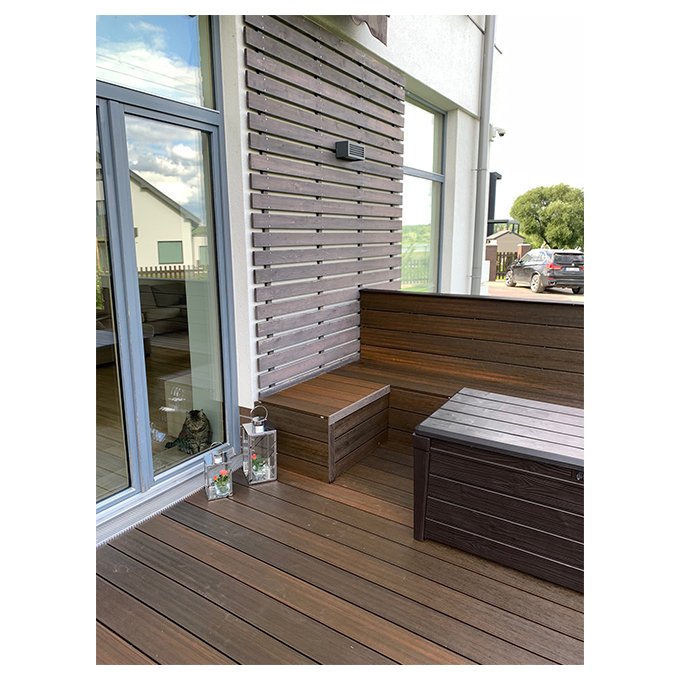 Co-extrusion Grain Capped 3d Other Landscaping Wood Plastic Composite Floor Outdoor Decking Wpc