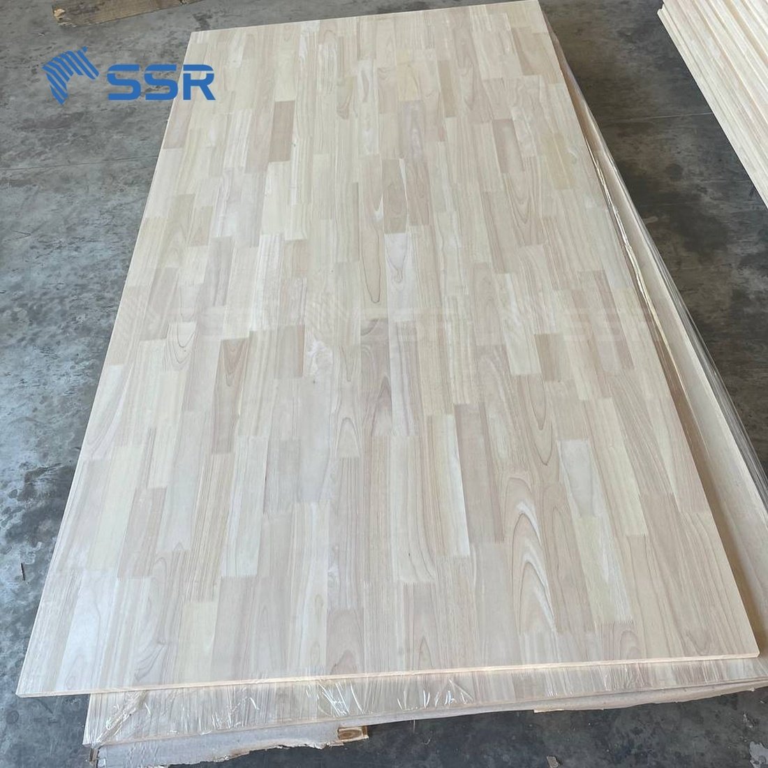 SSR VINA - Rubber Wood Finger Joint Board - rubberwood heavea finger joint panel for living room furniture/bedroom furniture