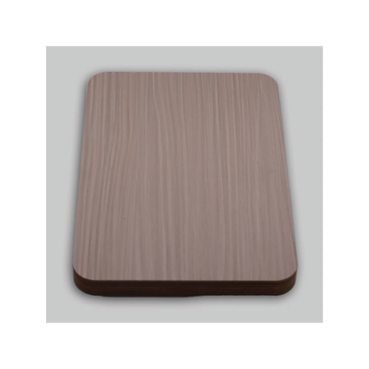 Customized Melamine Boards Laminated MDF HMR Wood Grain Melamine Board with Wood Grain Design
