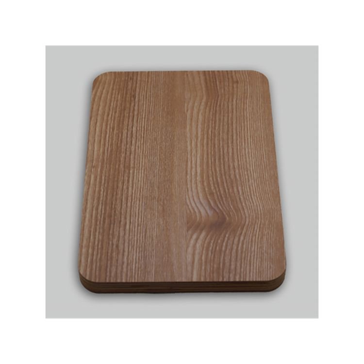 Customized Melamine Boards Laminated MDF HMR Wood Grain Melamine Board with Wood Grain Design