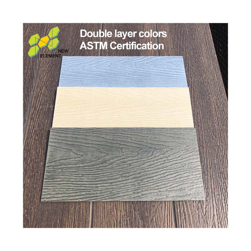 Fireproof Wood Grain Cement Board Siding Overlap Fiber Cement Board Siding Panel For House Exterior Wall
