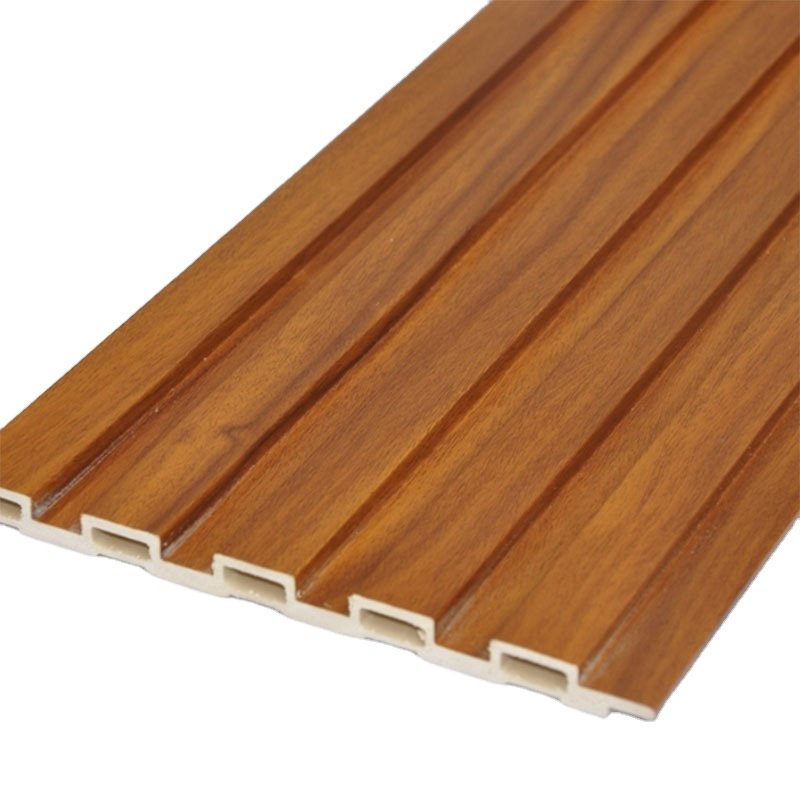 wpc wood Interior decoration fluted great wall panels wood alternative wpc wall panel with new price and designs