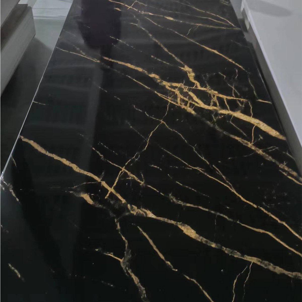 FOJU Waterproof Design Office PVC UV Marble Panels Alternative Walls Decoration PVC Marble UV Panel Board