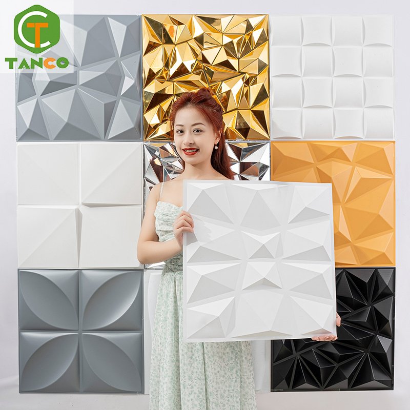 Wholesale price waterproof 3d pvc white other boards wall panels for walls decorative