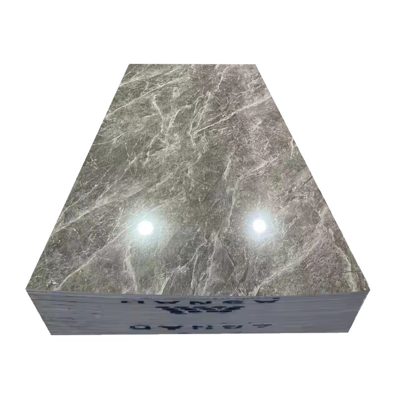 Modern UV Marble Wall Panels Moisture-Proof PVC Wall Board Hot Sale for Apartment Wall Decoration Latest Design