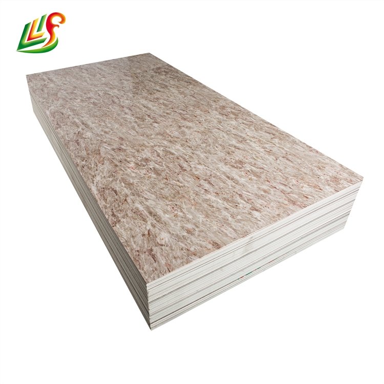 Customized supplier various type pvc marble sheet uv board