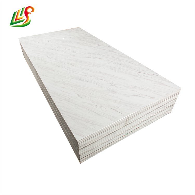 Customized supplier various type pvc marble sheet uv board