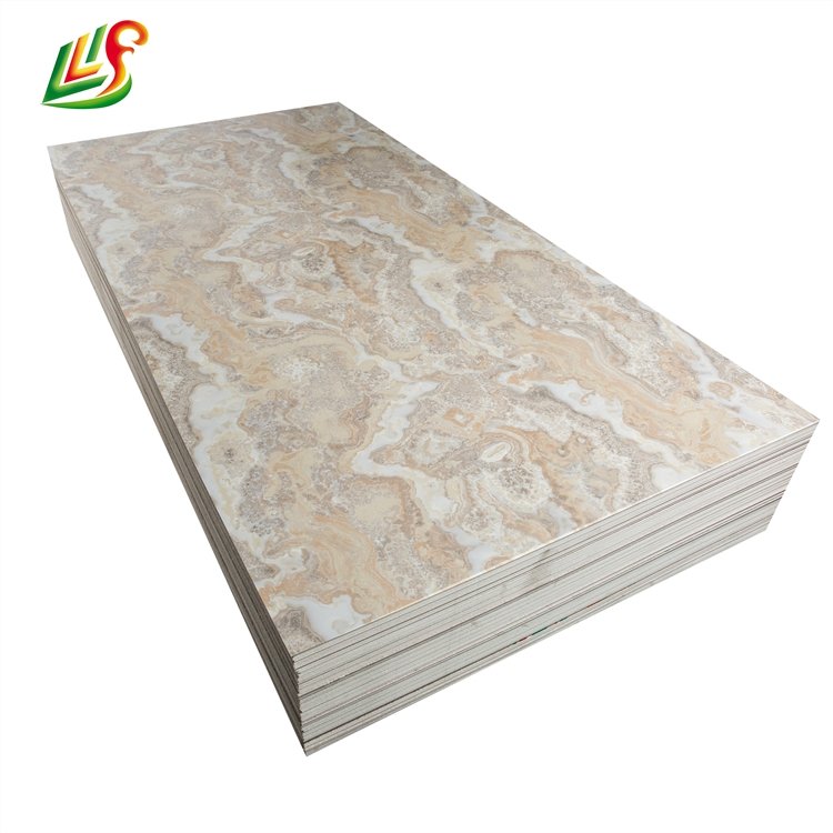 Customized supplier various type pvc marble sheet uv board