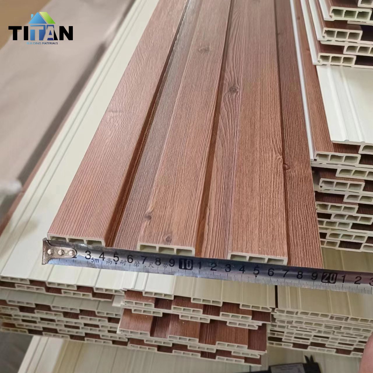 Interior Wall Panels and Other Boards Decorative Lambrin Wpc Pared De Pvc Fluted Wood Wall Panel Interior Decoration