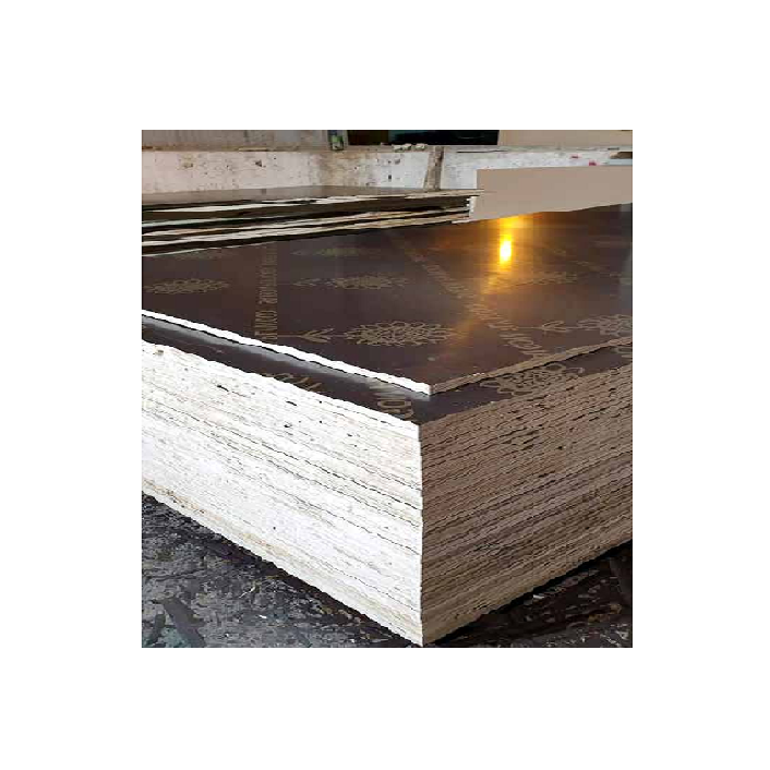Waterproof 18mm Industrial Hardwood Birch Veneer Boards E1 E2 Decking with Film Faced Plywood Construction Formwork